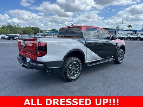 Hot Pepper Red Metallic Tinted Clearcoat 2024 Ford Ranger XLT