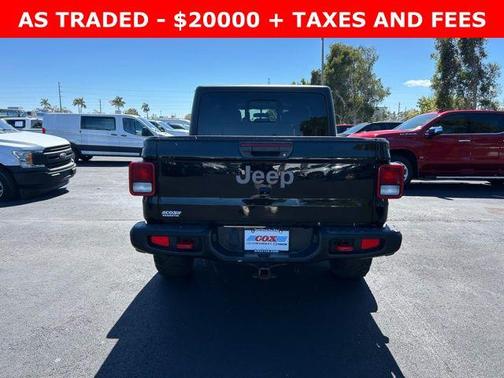 Black Clearcoat 2020 Jeep Gladiator Rubicon