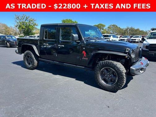 Black Clearcoat 2020 Jeep Gladiator Rubicon