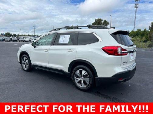 Crystal White Pearl 2019 Subaru Ascent Premium 7-Passenger