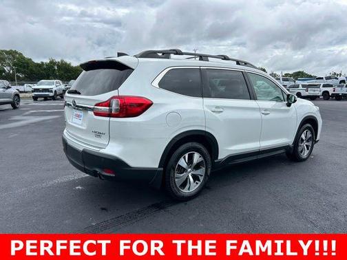 Crystal White Pearl 2019 Subaru Ascent Premium 7-Passenger