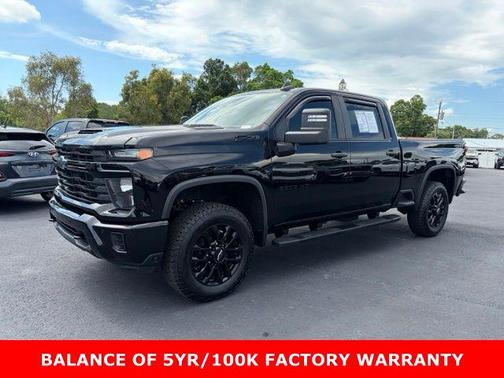 Black 2025 Chevrolet Silverado 2500 Custom