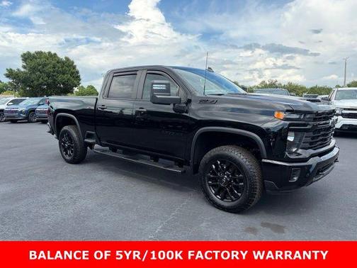 Black 2025 Chevrolet Silverado 2500 Custom