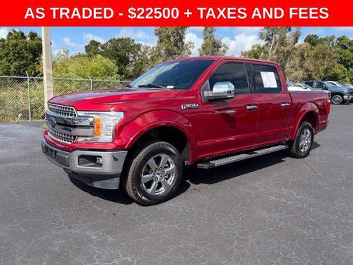 Ruby Red Metallic 2018 Ford F-150 Lariat