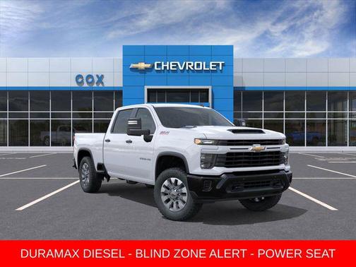 Summit White 2026 Chevrolet Silverado 2500 Custom