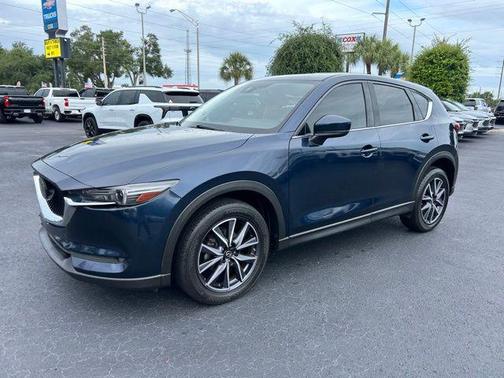 Deep Crystal Blue Mica 2018 Mazda CX-5 Grand Touring