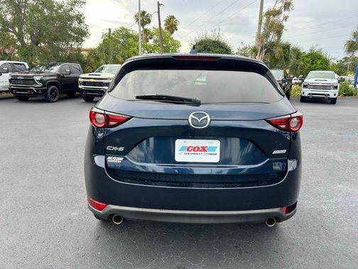 Deep Crystal Blue Mica 2018 Mazda CX-5 Grand Touring