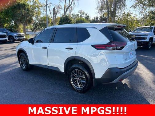 Glacier White 2023 Nissan Rogue S