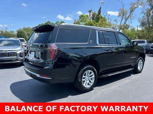 Black 2025 Chevrolet Suburban LS