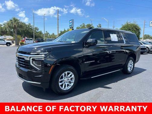 Black 2025 Chevrolet Suburban LS