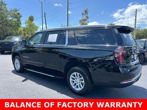Black 2025 Chevrolet Suburban LS