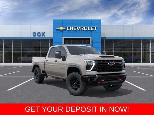 Summit White 2026 Chevrolet Silverado 2500 Crew Cab, Standard Bed, XR2, 4WD