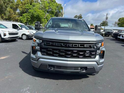 Sterling Gray Metallic 2023 Chevrolet Silverado 1500 Custom