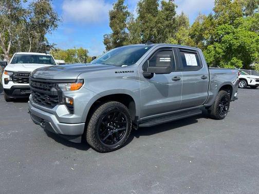Sterling Gray Metallic 2023 Chevrolet Silverado 1500 Custom