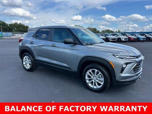 Sterling Gray Metallic 2024 Chevrolet Trailblazer LS