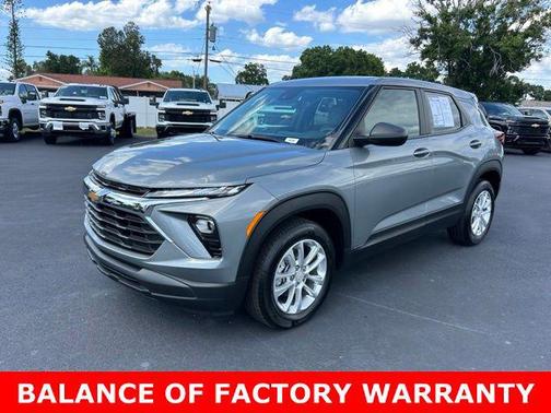 Sterling Gray Metallic 2024 Chevrolet Trailblazer LS