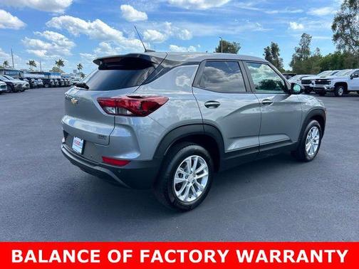 Sterling Gray Metallic 2024 Chevrolet Trailblazer LS
