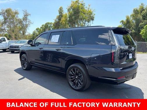 Galactic Gray Metallic 2025 Cadillac Escalade ESV Sport