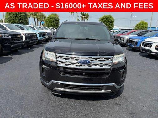 Agate Black Metallic 2019 Ford Explorer Limited