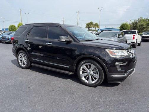Agate Black Metallic 2019 Ford Explorer Limited