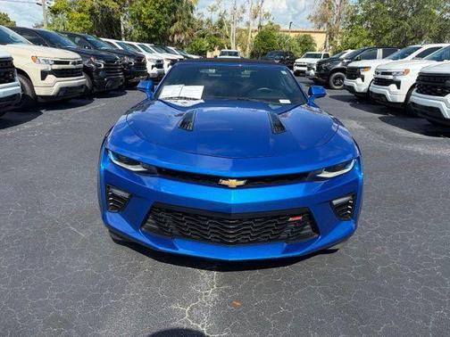 Hyper Blue Metallic 2018 Chevrolet Camaro 1SS