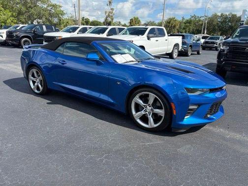 Hyper Blue Metallic 2018 Chevrolet Camaro 1SS
