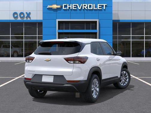 Summit White 2026 Chevrolet Trailblazer LS