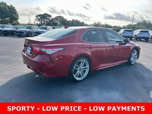 Supersonic Red 2020 Toyota Camry SE