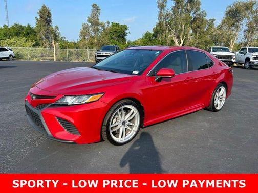 Supersonic Red 2020 Toyota Camry SE