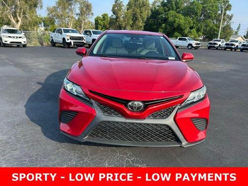 Supersonic Red 2020 Toyota Camry SE
