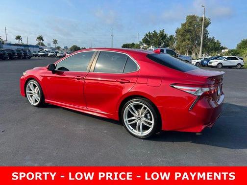 Supersonic Red 2020 Toyota Camry SE