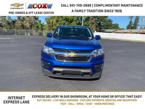 Kinetic Blue Metallic 2020 Chevrolet Colorado WT