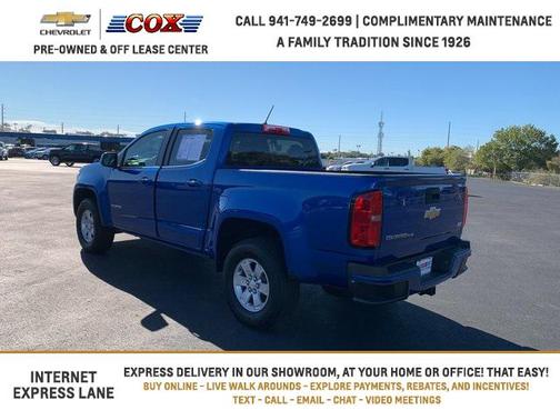 Kinetic Blue Metallic 2020 Chevrolet Colorado WT