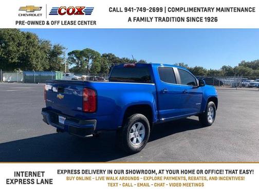 Kinetic Blue Metallic 2020 Chevrolet Colorado WT