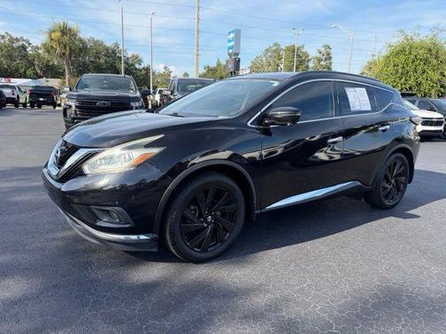 Magnetic Black Metallic 2017 Nissan Murano Platinum