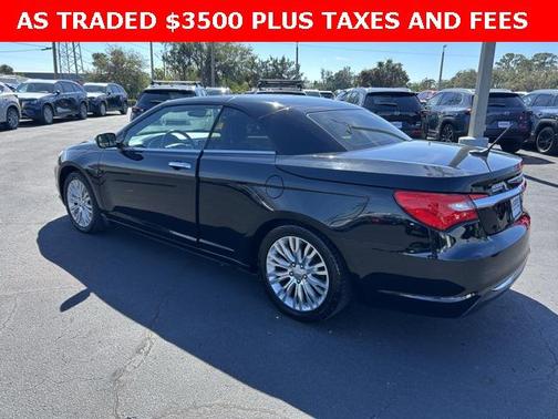 Black Clearcoat 2012 Chrysler 200 Limited