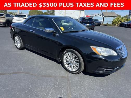 Black Clearcoat 2012 Chrysler 200 Limited