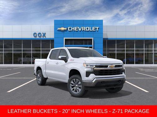 Summit White 2026 Chevrolet Silverado 1500 LT