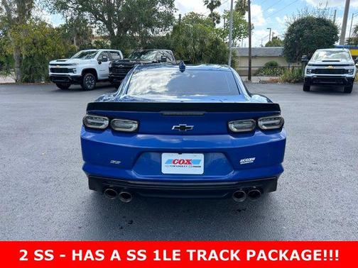 Riverside Blue Metallic 2021 Chevrolet Camaro 2SS