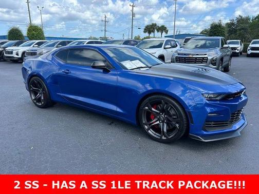 Riverside Blue Metallic 2021 Chevrolet Camaro 2SS