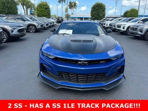 Riverside Blue Metallic 2021 Chevrolet Camaro 2SS