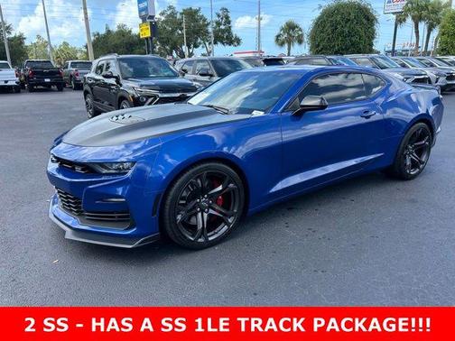 Riverside Blue Metallic 2021 Chevrolet Camaro 2SS