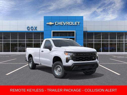 Summit White 2026 Chevrolet Silverado 1500 WT