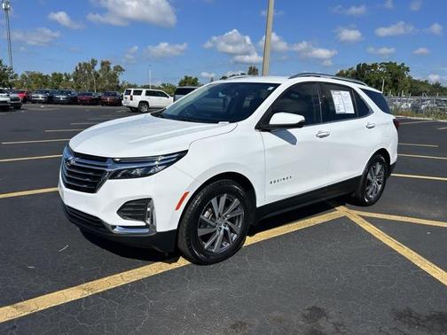 Summit White 2022 Chevrolet Equinox Premier w/1LZ
