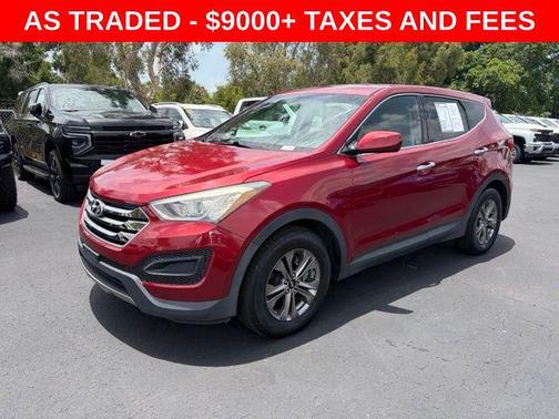 Serrano Red 2015 Hyundai Santa Fe Sport 2.4L