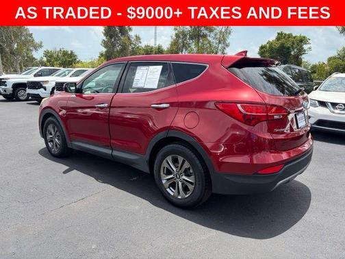 Serrano Red 2015 Hyundai Santa Fe Sport 2.4L