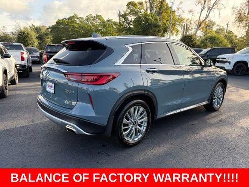 Slate Gray 2023 INFINITI QX50 LUXE