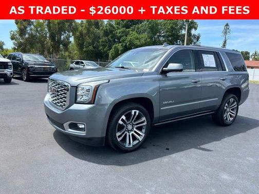 Satin Steel Metallic 2018 GMC Yukon Denali