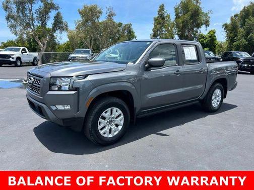 Gun Metallic 2024 Nissan Frontier SV