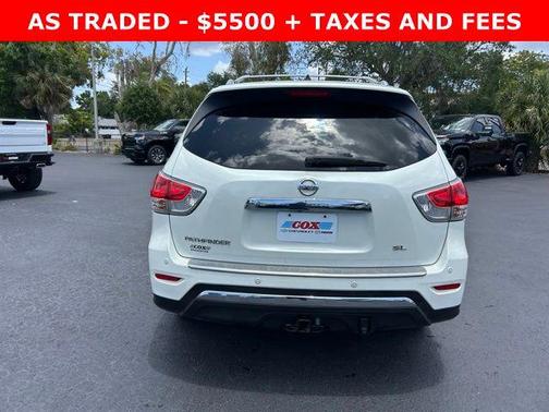 Pearl White 2016 Nissan Pathfinder SL